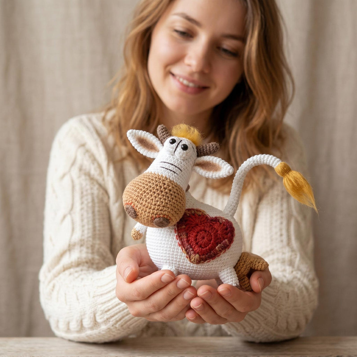 Handmade crochet creation