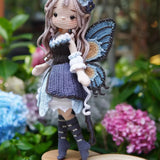 Lunaria Butterfly Fairy – Amigurumi Crochet Pattern PDF