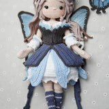 Lunaria Butterfly Fairy – Amigurumi Crochet Pattern PDF