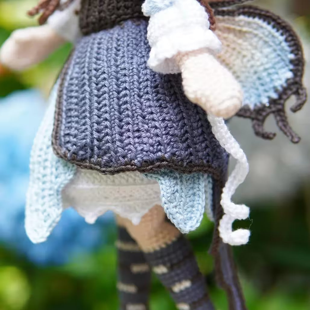 Lunaria Butterfly Fairy – Amigurumi Crochet Pattern PDF