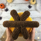Skeleton in Cauldron Crochet Pattern | Halloween Amigurumi PDF