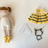Bee Girl Doll – Amigurumi Crochet Pattern PDF