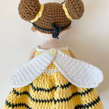 Bee Girl Doll – Amigurumi Crochet Pattern PDF
