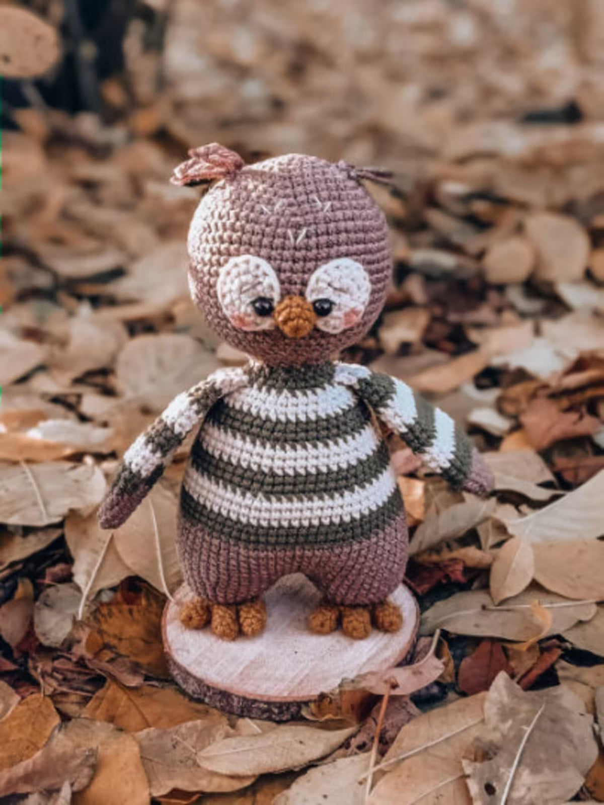 Cute Amigurumi Owl – Crochet Pattern PDF