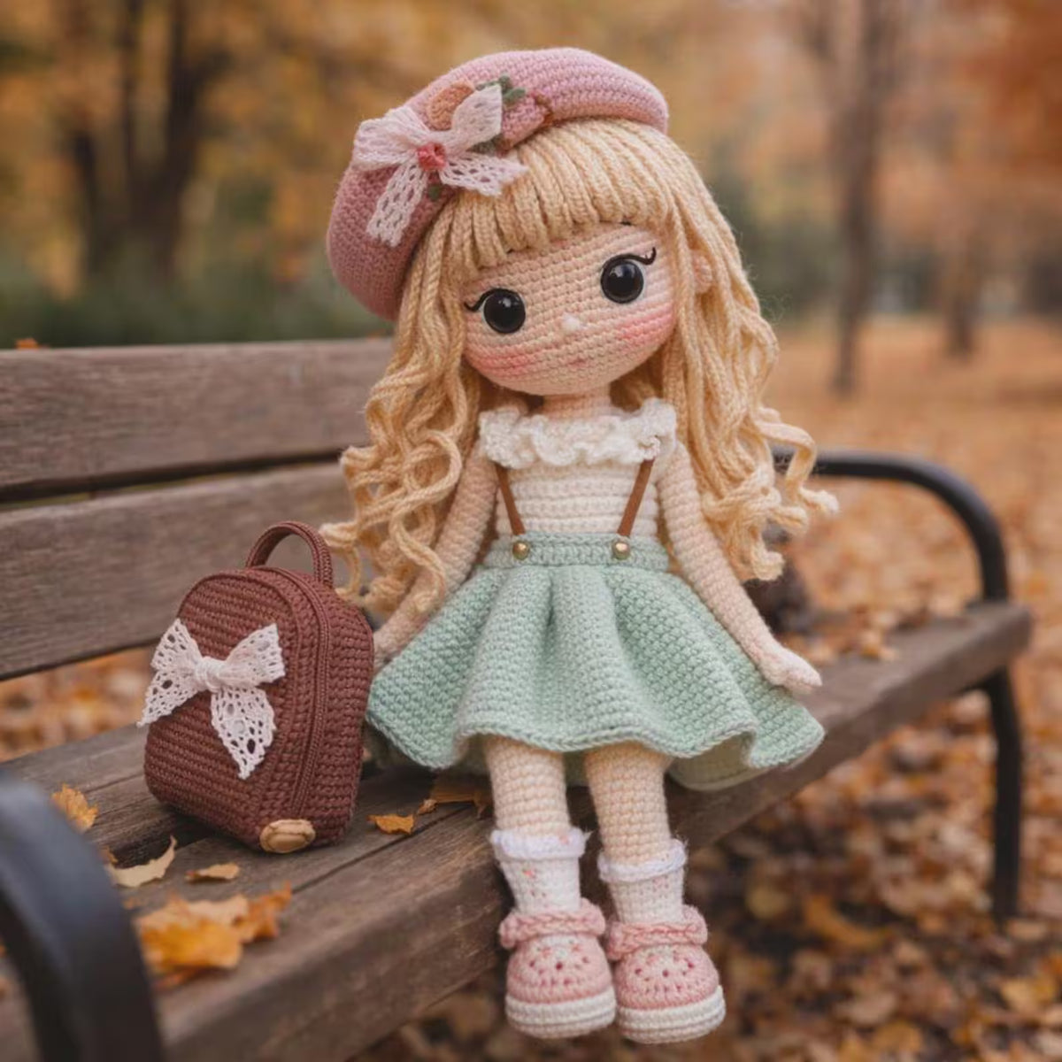 Lily Traveler Doll – Amigurumi Crochet Pattern PDF