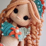 Coraline Mermaid Doll – Amigurumi Crochet Pattern PDF