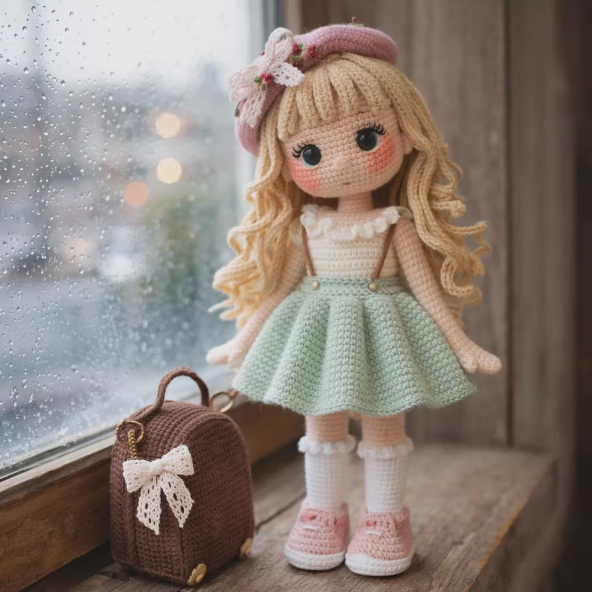 Lily Traveler Doll – Amigurumi Crochet Pattern PDF