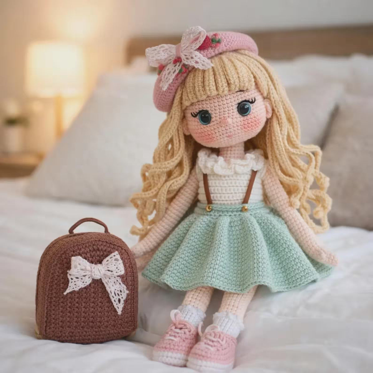 Lily Traveler Doll – Amigurumi Crochet Pattern PDF