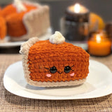 Pumpkin Pie Amigurumi – Low Sew Crochet Pattern PDF