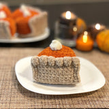 Pumpkin Pie Amigurumi – Low Sew Crochet Pattern PDF