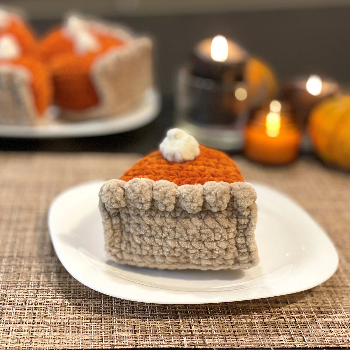 Pumpkin Pie Amigurumi – Low Sew Crochet Pattern PDF