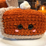 Pumpkin Pie Amigurumi – Low Sew Crochet Pattern PDF
