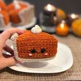 Pumpkin Pie Amigurumi – Low Sew Crochet Pattern PDF